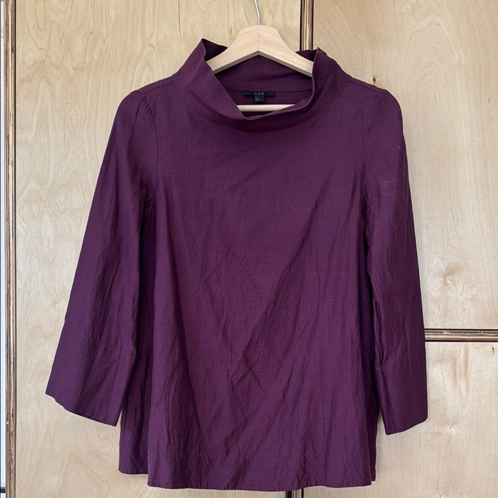 COS Cowl Neck Top